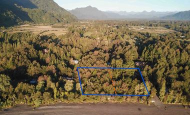 Hermosa Parcela de 5400m2 frente a playa Epulafquén, Lago Ranco, Riñinahue