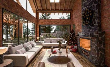 Cabaña en PREVENTA.  3 meses/Entrega. en Cedro Real. Real del Monte Hgo.