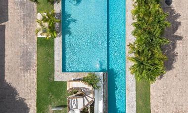 Casa de lujo con alberca y energía solar en Bosques de Bambú Playa del Carmen