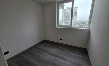 Arriendo departamento de dos habitaciones en Viña del Mar sector Dos Norte, espléndida ubicación