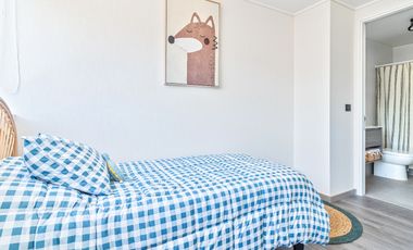 Arriendo departamento de dos habitaciones en Viña del Mar sector Dos Norte, espléndida ubicación