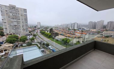 Arriendo departamento de dos habitaciones en Viña del Mar sector Dos Norte, espléndida ubicación