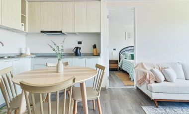 Arriendo departamento de dos habitaciones en Viña del Mar sector Dos Norte, espléndida ubicación