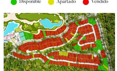LOTE EN VENTA / LOT FOR SALE IN A GOLF CLUB