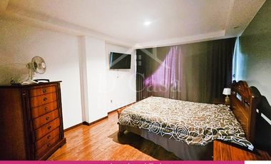 (D-137) Rento Departamento Amoblado en Cuenca Primero de mayo 3 dormitorios, 1 garaje y bodega.