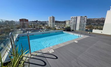 En Arriendo Departamento de 3 hab 2 bañ 1 est 1 bod en Viña del Mar sector Dos Norte
