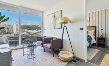 Arriendo departamento de una habitación en Viña del Mar Nuevo