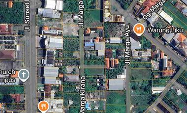 Dijual Murah Tanah Bonus Gudang Dikawasan , Jl Nakula - Seminyak, Kuta