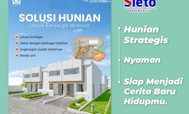 The Juanda Surabaya dengan kawasan terbaik di selatan surabaya. Lokasi Strategis di Raya Juanda, Fasilitas lengkap dan suasana asri