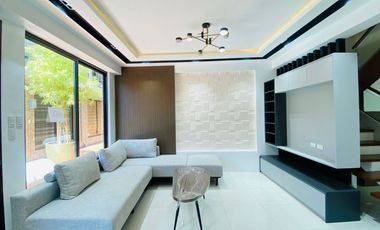 Brand New and Fully Furnished Four-Storey Townhouse Inside Gated Compound FOR LEASE in Brgy. Pasadeña, San Juan City