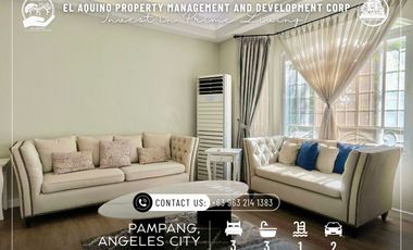 3-Bedroom, 3-Bathroom Bungalow House for Rent – Pampang, Angeles City, Pampanga