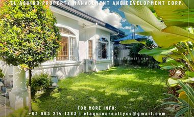 3-Bedroom, 3-Bathroom Bungalow House for Rent – Pampang, Angeles City, Pampanga