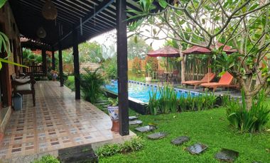 VILLA CANTIK TANAH LUAS DIJUAL MURAH DI PAKEM