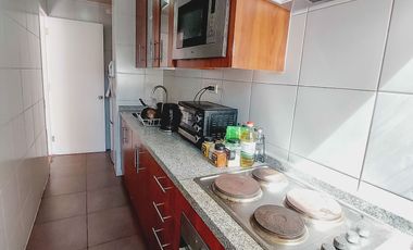 Comodo departamento dos dormitorios en Lira, Santiago Centro