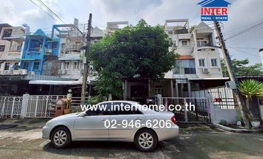 3-storey townhouse, 22.8 sq m., Lasalle Place Village, Soi Lasalle 24, Sukhumvit Road, Srinakarin Road, Phra Khanong District, Bangkok