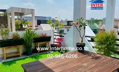 3-storey townhouse, 22.8 sq m., Lasalle Place Village, Soi Lasalle 24, Sukhumvit Road, Srinakarin Road, Phra Khanong District, Bangkok
