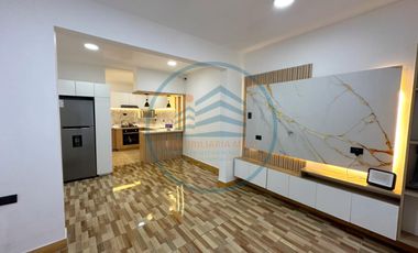 SE VENDE DEPARTAMENTO 1ER PISO SEMIAMOBLADO