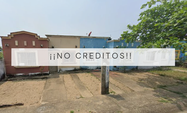 CASA DE RECUPERACIÓN BANCARIA EN CALL RIO CALZADAS, COL. SANTA FE, FRACC. CDAD. OLMECA, VERACRUZ. ¡NO SE ACEPTAN CRÉDITOS!