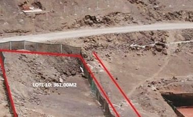 Se Vende Lindo Terreno De 361M2 Con Vista Al Mar En Las Laderas De Naplo, Pucusana