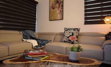 Casa en renta | Jacuzzi y acabados modernos | Pedregal Playitas, Ensenada