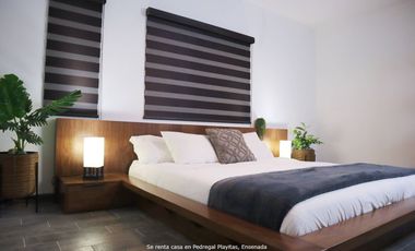 Casa en renta | Jacuzzi y acabados modernos | Pedregal Playitas, Ensenada