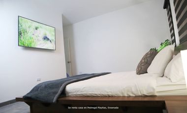 Casa en renta | Jacuzzi y acabados modernos | Pedregal Playitas, Ensenada