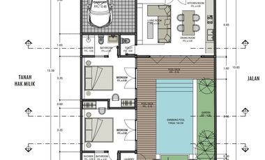 FREEHOLD FULL FURNISHED VILLA BENOA NUSADUA BALI