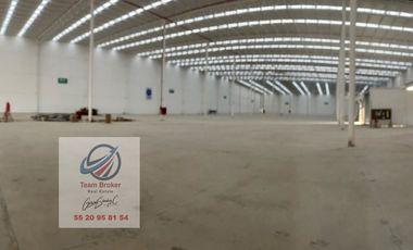 ESTRENE BODEGA EN CUAUTITLAN  9,866 M2 ALTURA 10 M. ANDENES, VIGILANCIA, ESTACIONAMIENTO