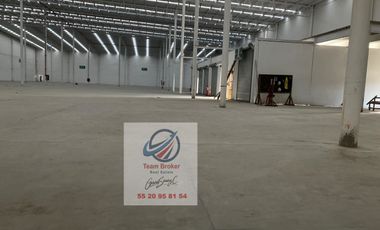 ESTRENE BODEGA EN CUAUTITLAN  9,866 M2 ALTURA 10 M. ANDENES, VIGILANCIA, ESTACIONAMIENTO