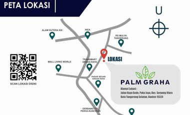 Dijual Rumah Baru Dalam Cluster One Gate System Area Graha Raya Bintaro & Alam Sutera