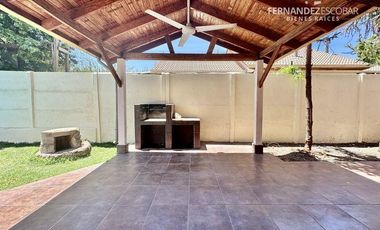 LOS ANDES - ARRIENDO CASA 4D 3B PISCINA - COND. CAMINO DEL INCA