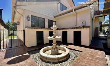 LOS ANDES - ARRIENDO CASA 4D 3B PISCINA - COND. CAMINO DEL INCA