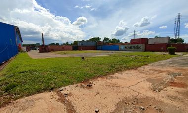 Lahan Komersil Luas & Strategis di Rest Area KM 19B Tol Jakarta-Cikampek Bisa Untuk Container