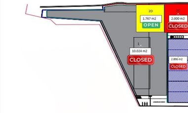 Lahan Komersil Luas & Strategis di Rest Area KM 19B Tol Jakarta-Cikampek Bisa Untuk Container