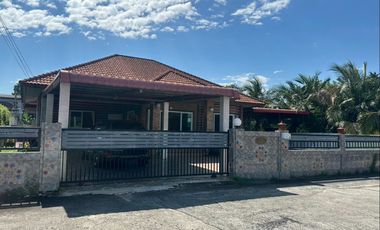 Siam Green Ville – Bang Nam Priao, Chachoengsao Sell House with exceptional privacy! Land size 106 sq.wa (424 sq.m.), usable area 119 sq.m. Beautiful