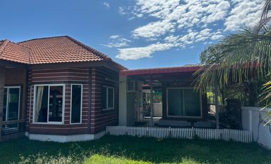 Siam Green Ville – Bang Nam Priao, Chachoengsao Sell House with exceptional privacy! Land size 106 sq.wa (424 sq.m.), usable area 119 sq.m. Beautiful