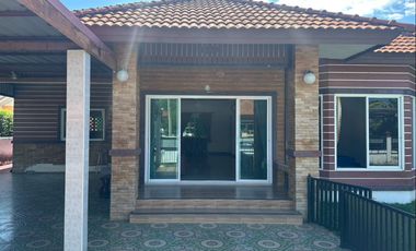 Siam Green Ville – Bang Nam Priao, Chachoengsao Sell House with exceptional privacy! Land size 106 sq.wa (424 sq.m.), usable area 119 sq.m. Beautiful