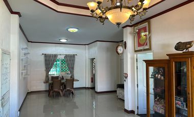 Siam Green Ville – Bang Nam Priao, Chachoengsao Sell House with exceptional privacy! Land size 106 sq.wa (424 sq.m.), usable area 119 sq.m. Beautiful