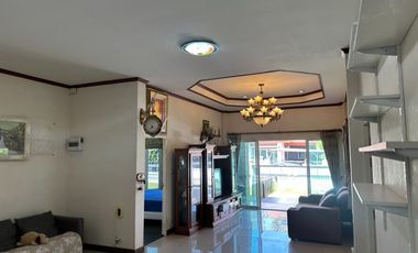 Siam Green Ville – Bang Nam Priao, Chachoengsao Sell House with exceptional privacy! Land size 106 sq.wa (424 sq.m.), usable area 119 sq.m. Beautiful