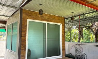 Siam Green Ville – Bang Nam Priao, Chachoengsao Sell House with exceptional privacy! Land size 106 sq.wa (424 sq.m.), usable area 119 sq.m. Beautiful