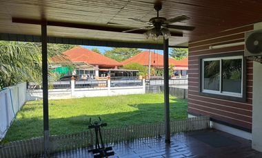 Siam Green Ville – Bang Nam Priao, Chachoengsao Sell House with exceptional privacy! Land size 106 sq.wa (424 sq.m.), usable area 119 sq.m. Beautiful
