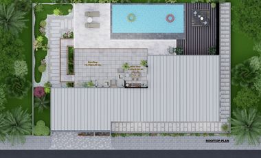 Presale deluxe - 3-Bed 3-bath, Pool Villa with Rooftop and Mountain View in Din Daeng Doi, Krabi