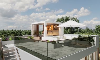 Presale deluxe - 3-Bed 3-bath, Pool Villa with Rooftop and Mountain View in Din Daeng Doi, Krabi