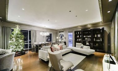 Rare 4BR Penthouse in Raffles Residences Makati - Fully furnished, 402 Sq.m