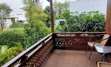 Dijual Rumah Konsep Kayu di Kawasan Sejuk dan Asri Pondok