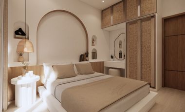 Rest. Relax. Recharge. Desain hangat bernuansa natural, menciptakan ketenangan setiap malam.