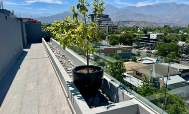 Estupendo Depto. Duplex Con Roostop Equipado En Vitacura