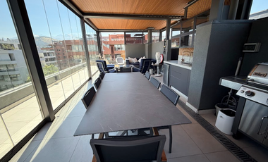 Estupendo Depto. Duplex Con Roostop Equipado En Vitacura