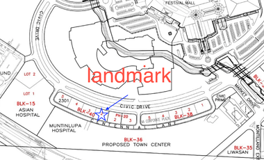 Commercial Lot For Sale in Alabang, Filinvest,  Muntinlupa City