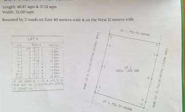 Commercial Lot For Sale in Alabang, Filinvest,  Muntinlupa City